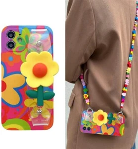 Crossbody Lanyard Case for iPhone 16 Pro Max, Kawaii Design - Picture 1 of 104