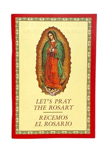 Let's Pray The Rosary Recemos El Rosario English and Spanish Libro Prayer Book - Picture 1 of 1