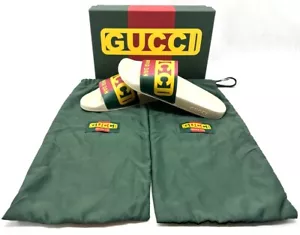 *Authentic* Gucci Dapper Dan Slides Size 8.5 (41) Complete in Box (HE1042237) - Picture 1 of 12