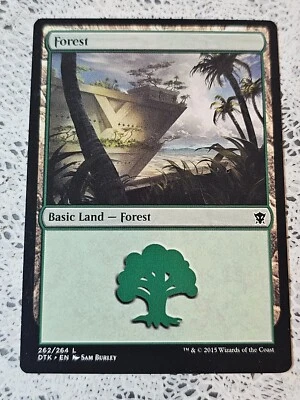 Forest 262/264 L 2015 Magic the Gathering MTG - Image 1 of 2