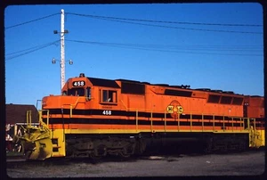Original Rail Slide - HC Huron Central 458 Sault Ste Marie ON 7-18-1998 - Picture 1 of 1