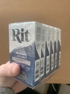 Rit Dye Powder-Denim Blue 6-PACK!!! - Picture 1 of 1