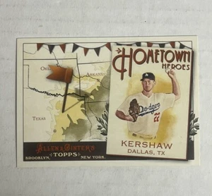2011 Topps Allen and Ginter Hometown Heroes #HH37 Clayton Kershaw - Picture 1 of 2
