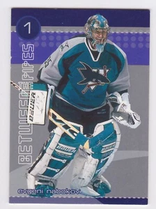 2001-02 Between the Pipes - He Shoots He Saves Points - Evgeni Nabokov #7 - Picture 1 of 1