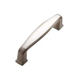Pull Handle Kitchen/Bathroom Square Door Cabinet Hardware Brushed Nickel KPT - Picture 1 of 7