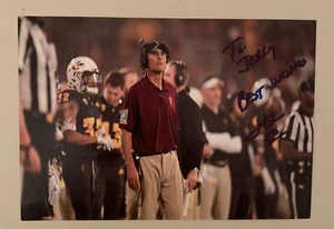 Herm Edwards Arizona State 5x7 Signed Photo - Picture 1 of 2
