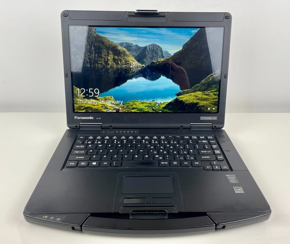Panasonic Toughbook CF 54 Rugged i5 Laptop 16 GB 256 Ssd Gb Sata Windows 10. - Image 1 of 4
