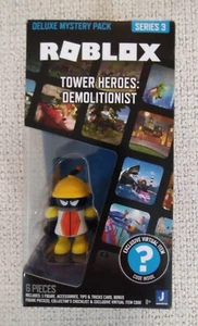 Figura Roblox TOWER HEROES DEMOLITIONIST Deluxe Mystery Pack SERIE 3 NUEVO EN CAJA - Imagen 1 de 3