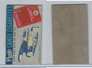 R8-2 Pecheur Lozenge, Peco Airplane Pictures, 1930's, #28 Grum. With Flap