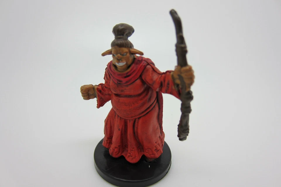 WIZKIDS PAIZO PATHFINDER MINIATURES BUGBEAR MYSTIC 12/45 D&D RUSTY