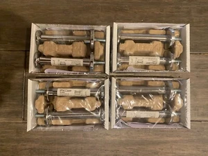8 Pack New ! IKEA STALLARP Furniture Leg Chrome Plated - Picture 1 of 1