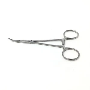 1 PC Cynamed Hemostatic Mosquito Forceps Curved 5" Blunt/Blunt - Picture 1 of 2