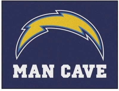 Los Angeles Chargers NFL Man Cave 33.75" x 42.5" All-Star Mat - W426334826 Foto 1 de 2