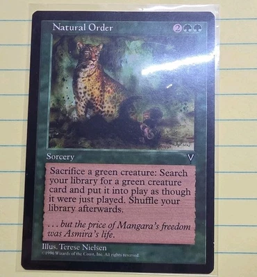Natural Order Visions MTG Card NM Condition - Image 1 of 2