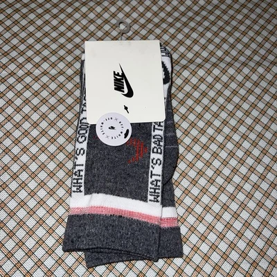 NIKE X Off-White Calcetines 'Gris' - Talla MEDIANA Stock Muerto What’s Good Art Limited Foto 1 de 4