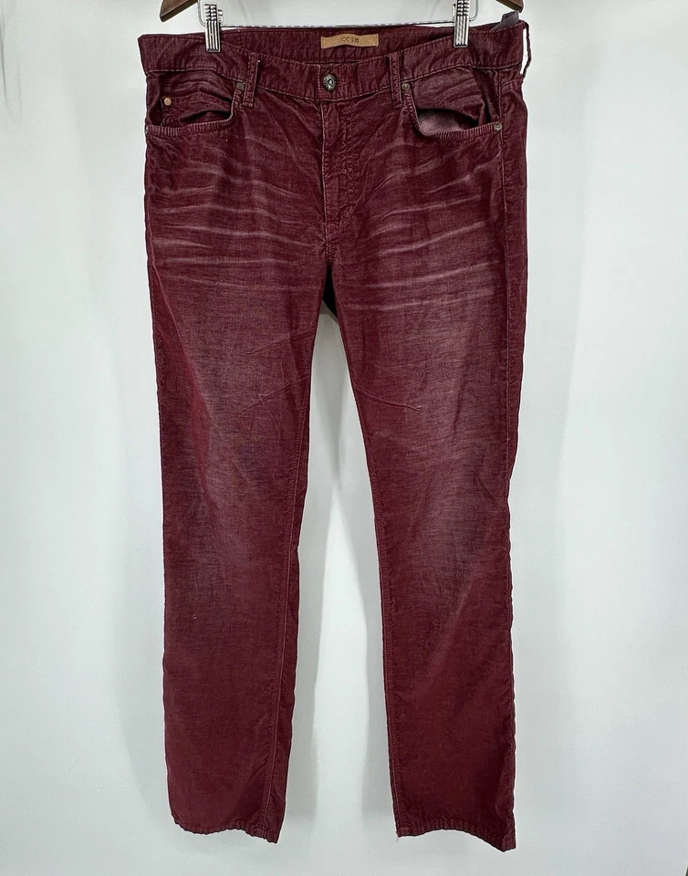 Jeans Joe’s The Brixton Vintage Reserve 1971 borgoña desgastados ligeros 36 Foto 1 de 4