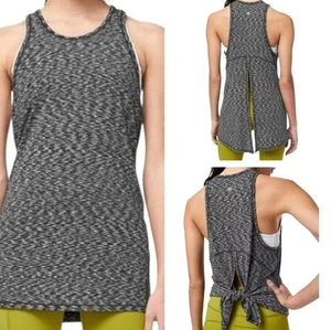 Lululemon Goal Up Tank Spaced Out Space Dye Black White Size Large - Picture 1 of 9