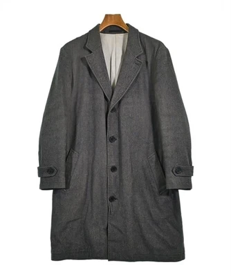 Пальто COMME des GARCONS HOMME Balmacaan серые XS 2200613416030 - Изображение 1 из 4