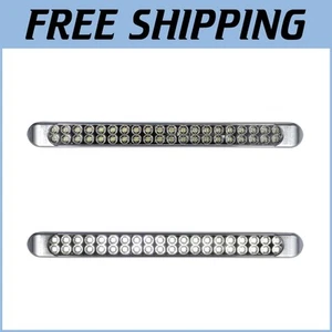 Compact 17 Inch 40 LED Truck Light Bar - Waterproof Dual Function Marker Lights - Picture 1 of 9