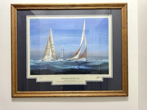 Edición Especial Firmado Tim Thompson Yachts of the Americas Cup Los Doce Metros - Imagen 1 de 6