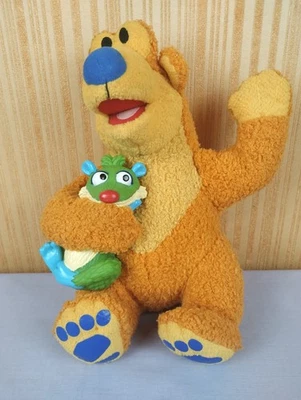 Fisher-Price 美泰 Jim Henson Bear in Big Blue House Treelo Muppet 毛绒作品 — 第 1/4 张图片