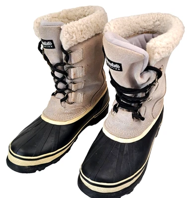 OZARK TRAIL Snow Duck Winter Boots Men's 8 Leather Upper Lined Warm - Image 1 of 4