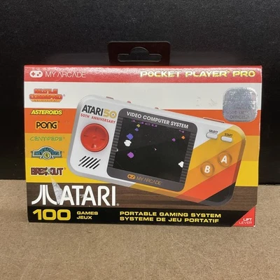 My Arcade Atari Pocket Player Pro Handheld Portable Video Game Console DGUNL7015