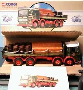 CORGI CLASSICS - AEC FLATBED - GREENHALL WHITLEY - 1:50 - MODEL #97931 - Picture 1 of 1