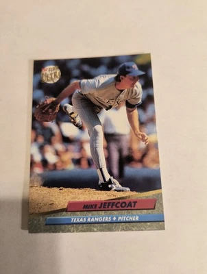 MIKE JEFFCOAT 1992 FLEER ULTRA #134 FREE SHIPPING  - Image 1 of 2