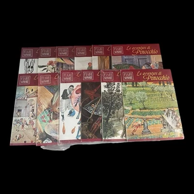 Fiabe Sonore Le Avventure di Pinocchio Fabbri Editori 1968 (dal N°10 al N°21) - Immagine 1 di 4