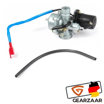 Vergaser mit E-Choke 17,5mm kompatibel mit Yamaha Peugeot Force 50 C-Tech Ersatz - Bild 1 von 4