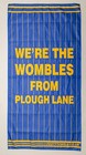 AFC Wimbledon Plough Lane microfibre beach towel with bag