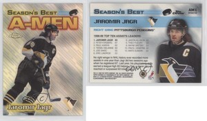 1999-00 Topps Chrome Season's Best A-Men Refractor Jaromir Jagr #AM1