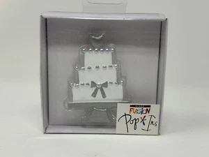 Demdaco Glass Fusion Pop Ins Wedding Cake Marriage Party Lori Siebert 2015 - Picture 1 of 2