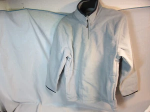 Old Navy Youth Large 10 12 Gray 1/4 Zip Pullover Fleece - Picture 1 of 3