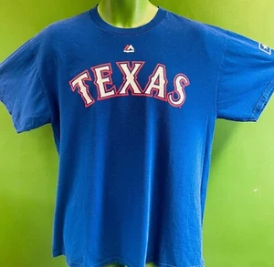 MLB Texas Rangers Michael Choice #15 Majestic T-Shirt Men's Large - Picture 1 of 5