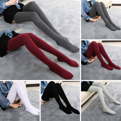 Girls Ladies Women Thigh High Over The Knee Socks Extra Long Cotton Stockings • 6.06€
