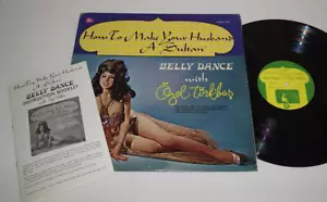 1972 Ozel Turkbas Belly Dance How Make Your Husband Sultan LP w/ Book Cheesecake - Imagen 1 de 8
