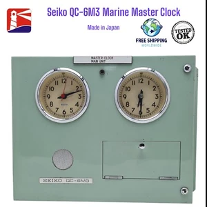 Seiko QC-6M3 Marine Master Uhr Hergestellt IN Japan Weltweit - Bild 1 von 12