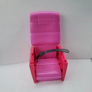Barbie Rosa Pasaporte Glamour Jet Avión Silla + Cinturón de Seguridad Repuesto  - Imagen 1 de 5
