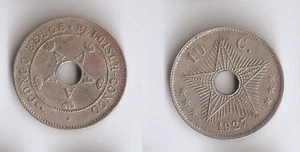 Belgian Congo 10 centimos 1927 - Picture 1 of 1