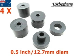 Sorbothane 12mm Anti Vibration Damping Mount Damper 50 duro For Drone Camera 4pc - Picture 1 of 7
