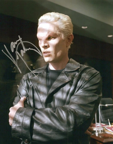JAMES MARSTERS signed Autograph 20x25cm Photo "Buffy" Cover