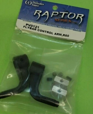 Thunder Tiger PV0121 Flybar Control Arm for Raptor series 50/60 Helicopter parts - Image 1 of 3