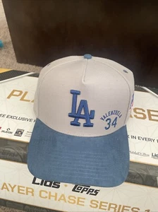 2024 Lids x Mitchell Ness Fernando Valenzuela Topps Player Chase 1 Dodgers - Picture 1 of 7