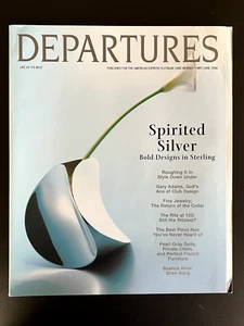 DEPARTURES Magazine May/June 1998 Design, Jewelry, Food American Express - Imagen 1 de 4