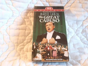 THE GREAT CARUSO VHS NEW ENRICO MARIO LANZA METROPOLITAN OPERA DOROTHY KIRSTEN - Picture 1 of 7