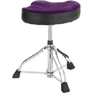 TAMA 1st Chair Glide Rider HYDRAULIX Drum Throne With Cloth Top Seat Purple - Picture 1 of 1