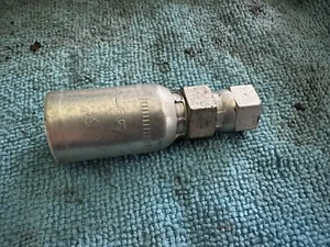 A-FJX-06-05-AI (HC-FJX) Female JIC 37 - Hydraulic Swivel - Straight - Picture 1 of 5