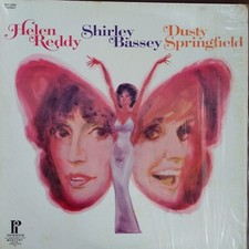 Helen Reddy, Shirley Bassey, Dusty. 1973 US 9 Track 12" LP Record. VG+ / EX Cond
